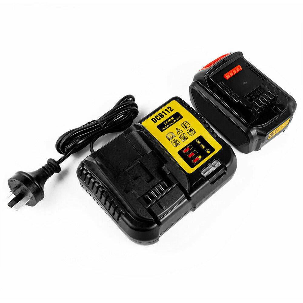Battery charger For DeWalt 10.8v-18v DCB112 Li-ion DCB115-XE - Office Catch