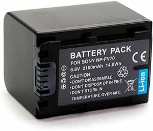 Battery NP-FV70 NPFV70 for Sony Handycam NP-FV50 NP-FV30 DCR-DVD105 NP-FV100 - Office Catch