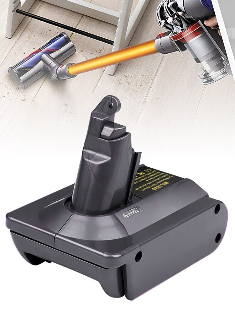 Bosch Milwaukee DeWalt Adapter Convert To Dyson V6 - Office Catch