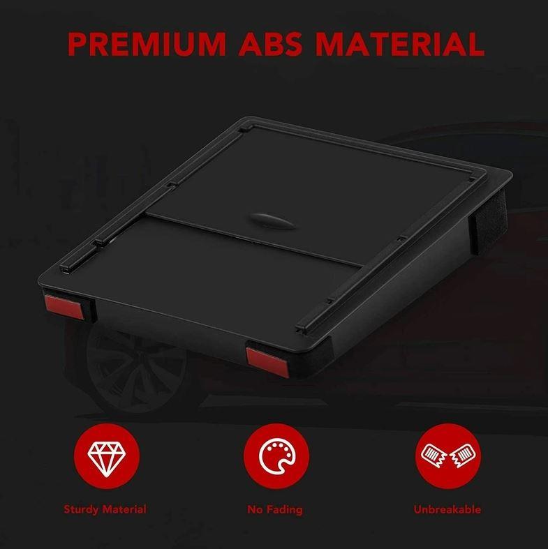 Car Center Console Armrest Storage Box Organizer Tray For Tesla Model 3 - Office Catch