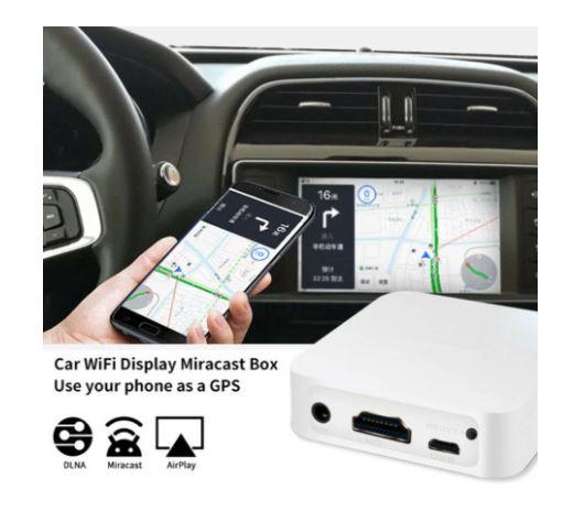 Car WiFi Display Screen Mirroring Link box For Android iOS Phone Navigation Smart Screen HDMI AV Car TV Projector - Office Catch