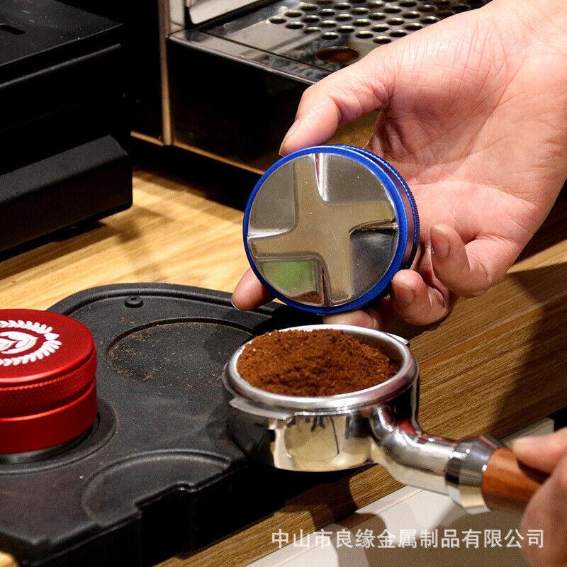 Coffee Distributor Tamper Distribution Dual Head Tool Coffee Leveler Tool - Office Catch