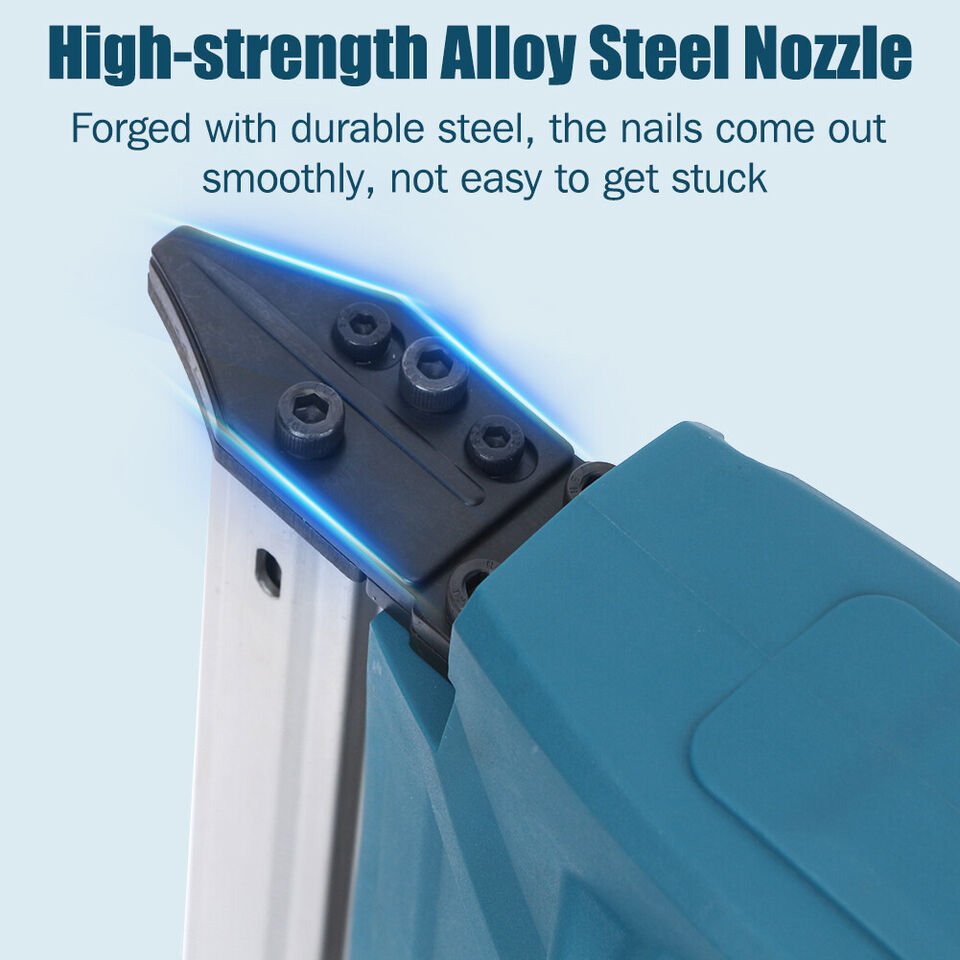 Cordless Brushless Straight Finish Nailer with 0/1/2 Battery Options and 5000 Nails - Office Catch