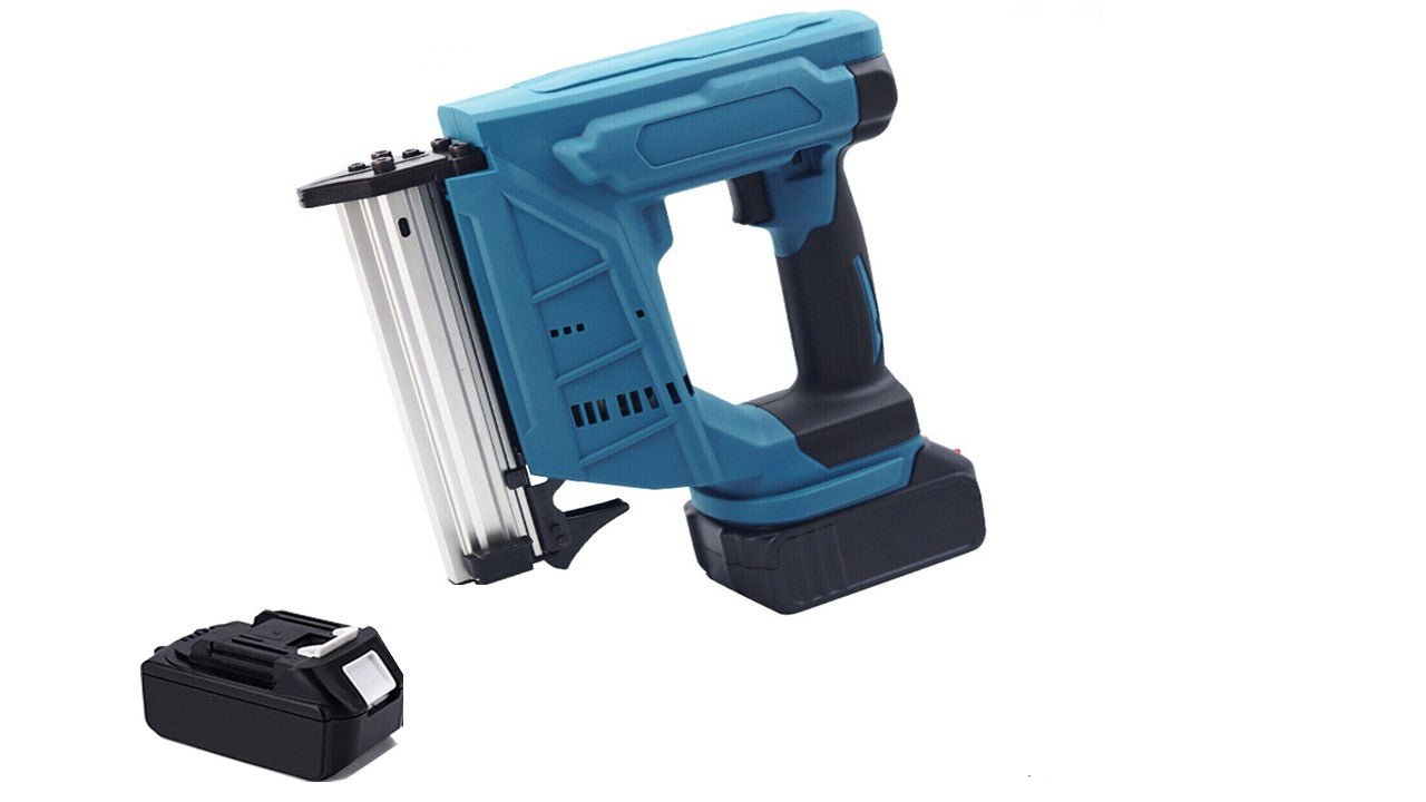 Cordless Brushless Straight Finish Nailer with 0/1/2 Battery Options and 5000 Nails (Electric Nailer Only - (One Makita 6ah Battery Included)… - Office Catch