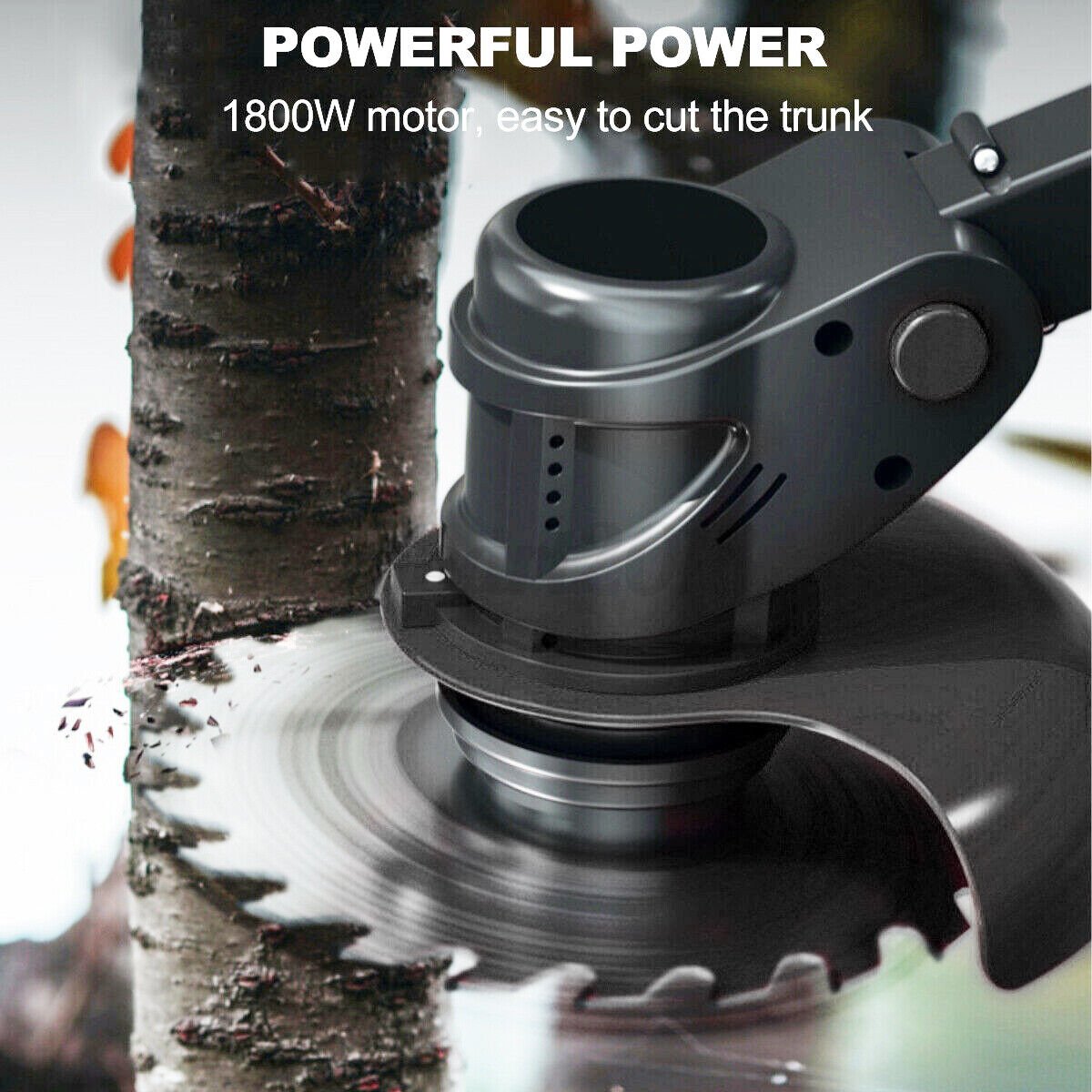 Cordless Grass Lawn Trimmer Edge Brush Cutter Blade Whipper Snipper for Makita - Office Catch