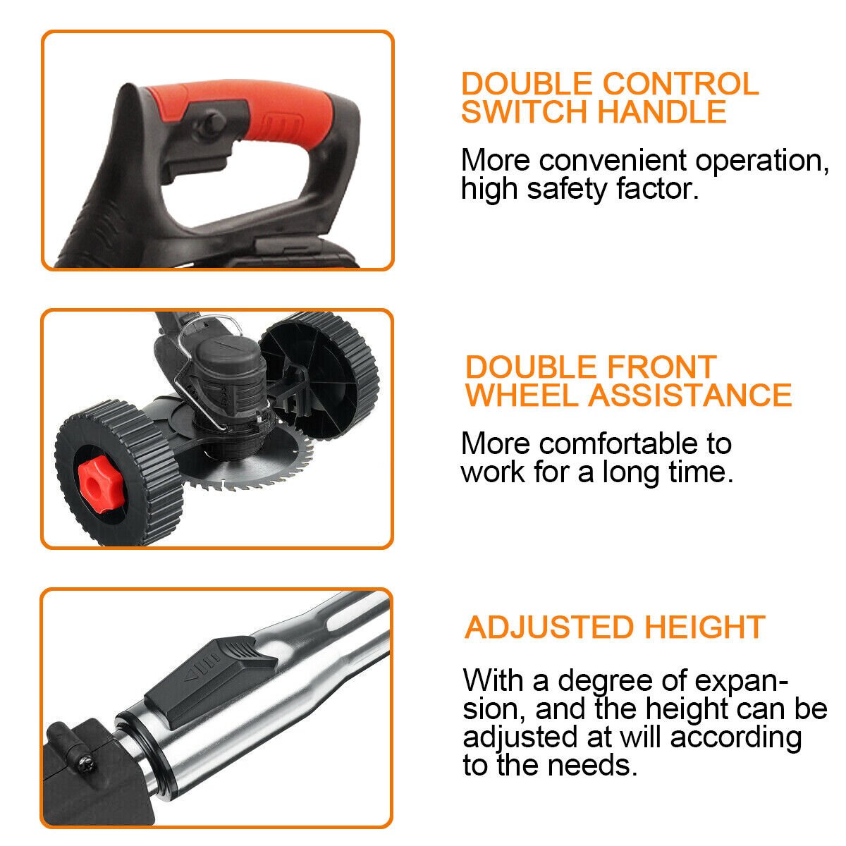 Cordless Grass Lawn Trimmer Edge Brush Cutter Blade Whipper Snipper for Makita - Office Catch