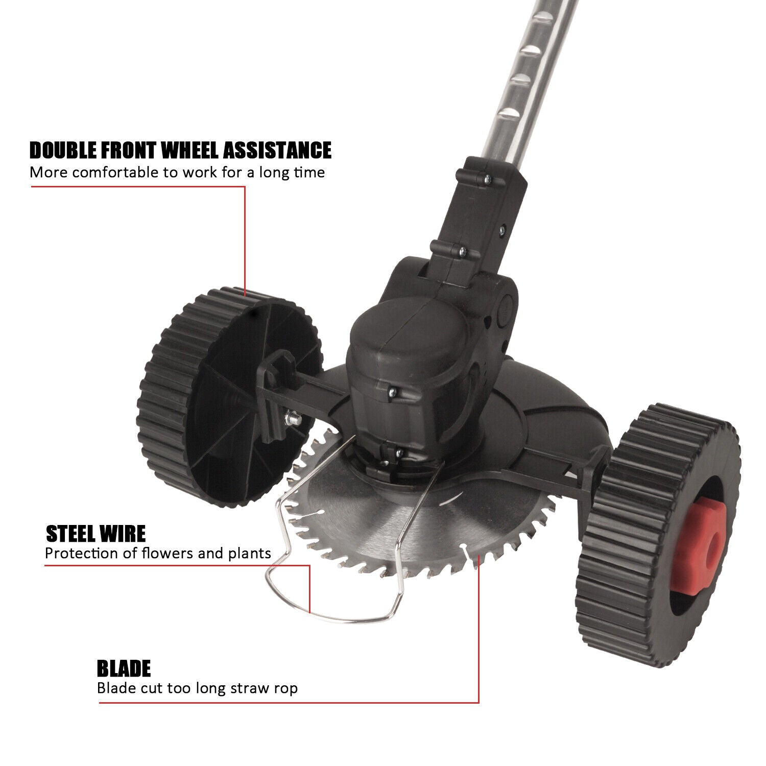 Cordless Grass Lawn Trimmer Edge Brush Cutter Blade Whipper Snipper for Makita - Office Catch