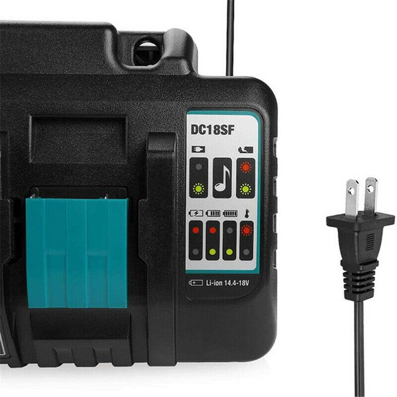 Durable 4 port Rapid Charger For Makita 18v Li-ion Battery | Optimized Output With USB Port - Office Catch