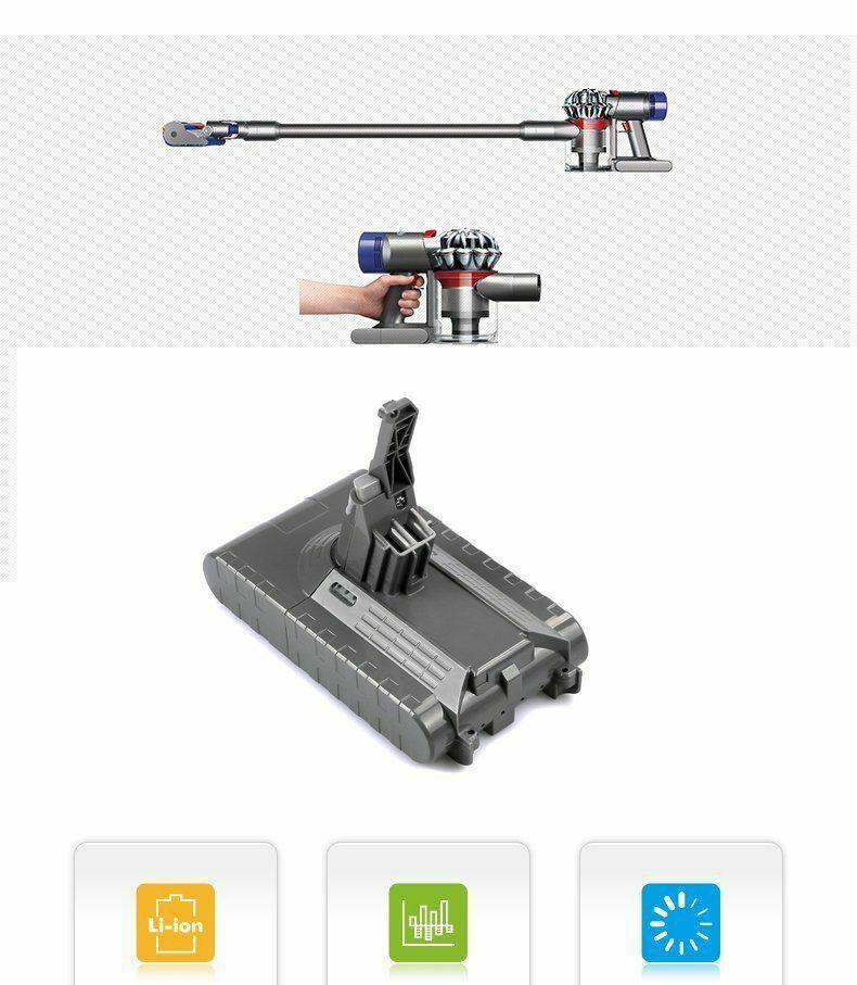 Dyson V8 Compatible 21.6V Cordless Vacuum Cleaner Li-ion Battery - Office Catch