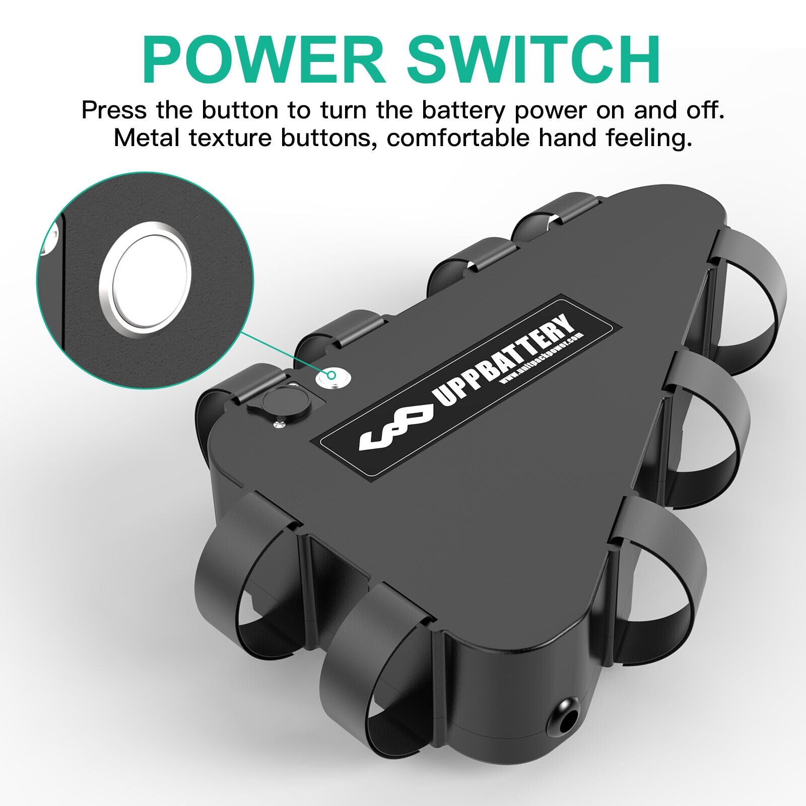 Ebike Battery 52V 20Ah Lithium Triangle Battery Pack for 200~1500W Motor - Office Catch