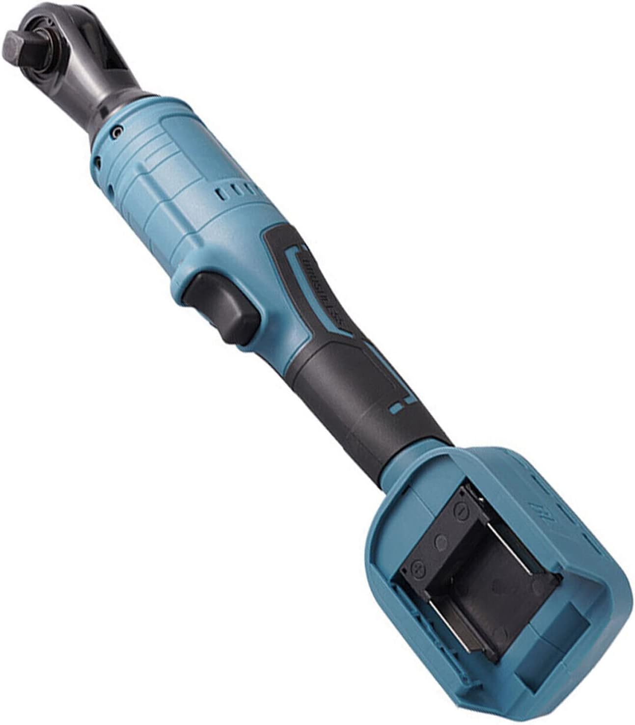 Efficient Cordless Ratchet Wrench: 1/2'' 130Nm Right Angle Design for Makita 18V Battery - Office Catch