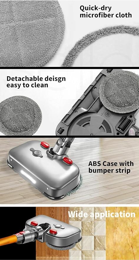 Electric Motorised Mop Head for Dyson V7 V8 V10 V11 V15 Floor Vacuum Cleaners - Office Catch