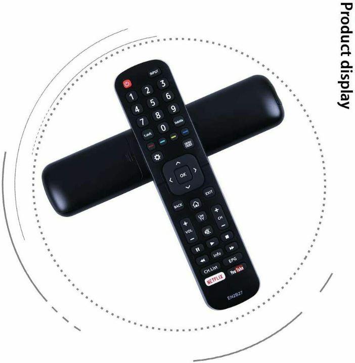EN2B27 Remote Replacement For Hisense TV EN-2B27 RC3394402/01 3139 238 - Office Catch