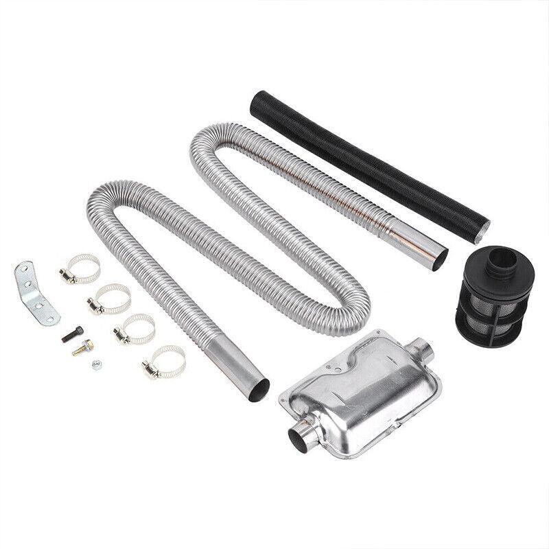 Exhaust Pipe Hose Air Diesel Heater Car Parking Silencer Muffler Filter - Office Catch