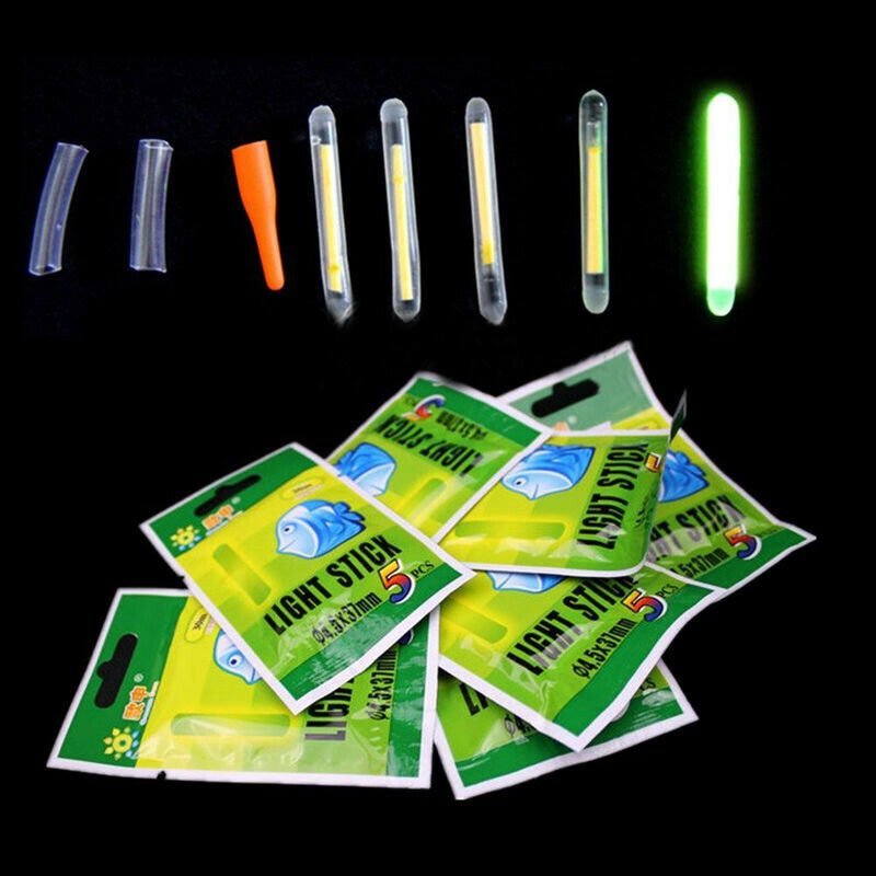 Fluorescent Glow Stick For Fishing Rod | 10 Pack - Office Catch