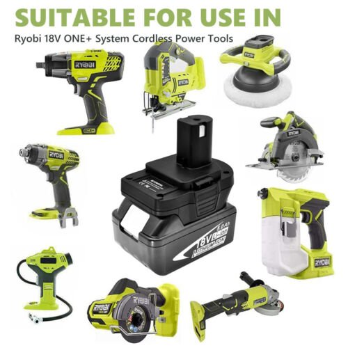 For Makita Convert to Ryobi 18V Li-ion Battery Adapter Connectors Cordless Tool - Office Catch