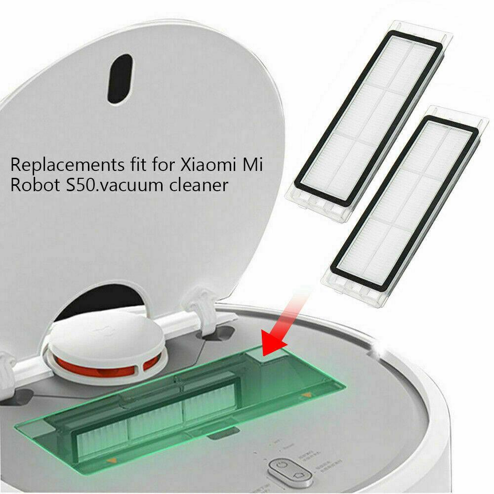 HEPA Filter/Side Brush /Main Brush for Xiaomi Mi Robot Vacuum Roborock S50 S51 - Office Catch