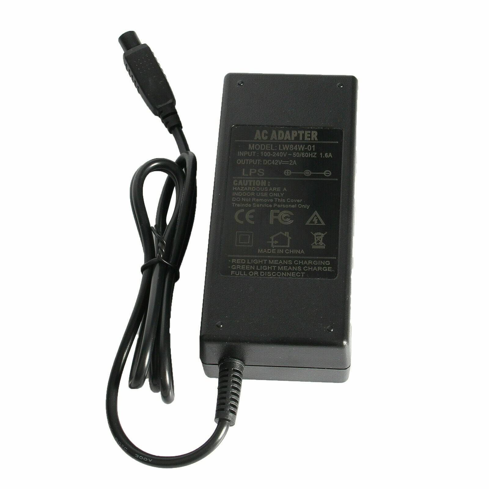 Hoverboard Electric Scooter 3 Pin Charger 42V 2000mA - Office Catch