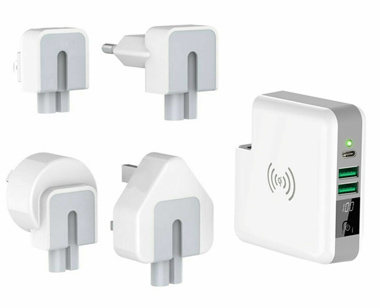 International Travel Adapter Charger 6700Mah Power Bank Universal - Office Catch