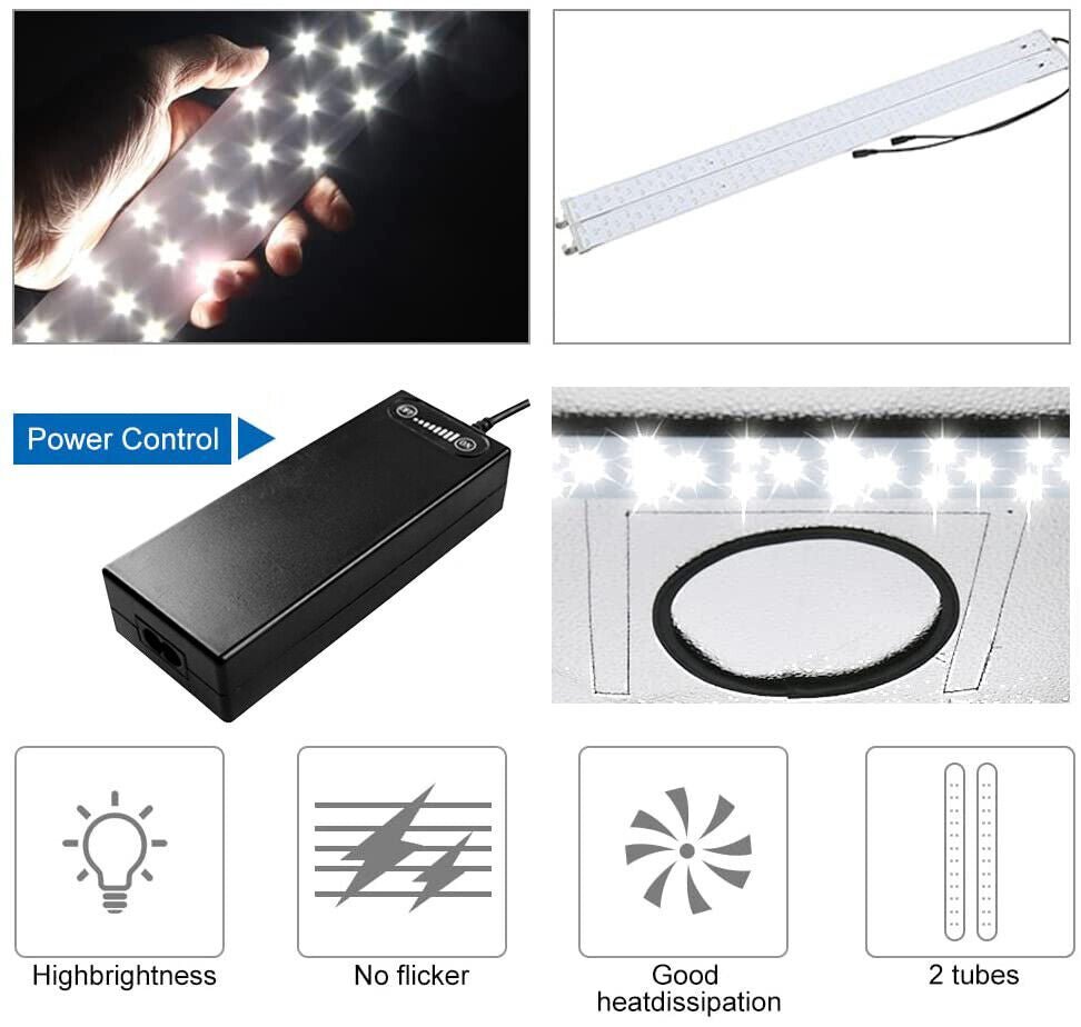 Light Tent Portable Light Box Photography Photo Studio - 80cm - Office Catch