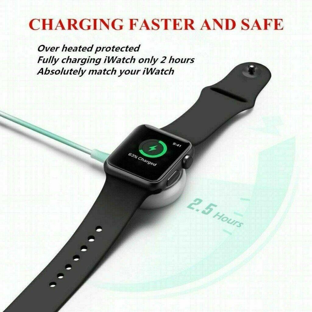 Magnetic Charger Pad Cable Watch Charger For Apple Watch iWatch 5/4/3/2/1 - Office Catch
