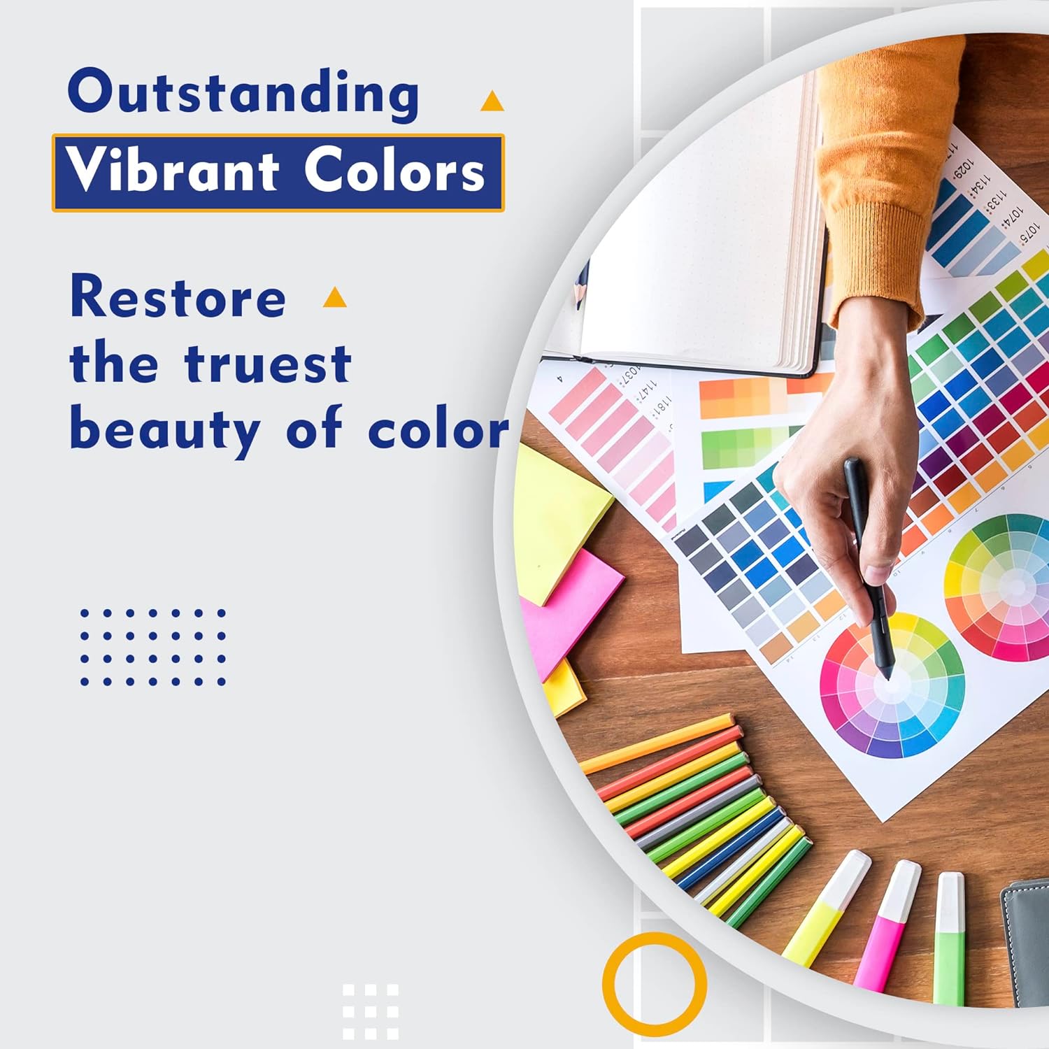 Pair of 2-Packs: Compatible HP 65XL Tricolor and Black Ink Cartridges for HP AMP 120 Deskjet 2620 3720 Envy 5010 5020 5030 (Set of 4) - Office Catch