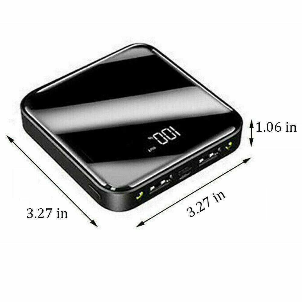 Portable 900000mAh Power Bank Mini USB Pack LED Battery Charger For Mobile Phone - Office Catch