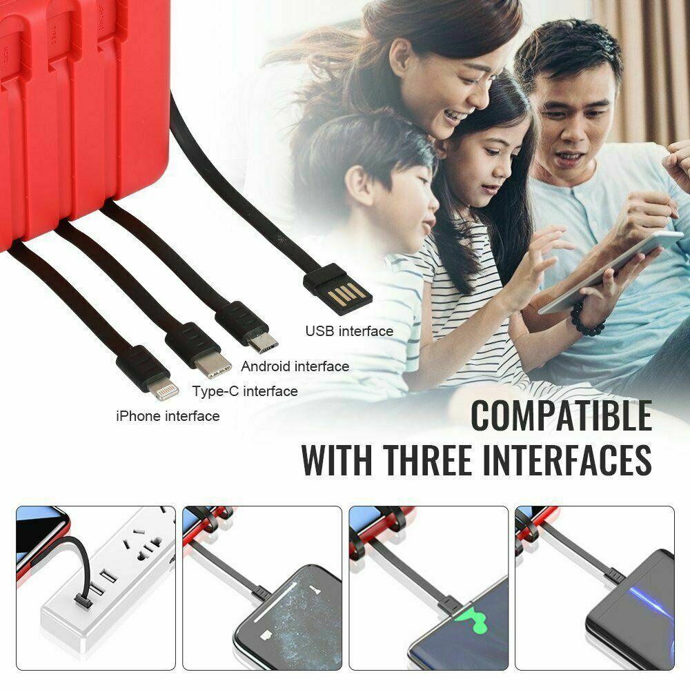 Portable 900000mAh Power Bank Mini USB Pack LED Battery Charger For Mobile Phone - Office Catch