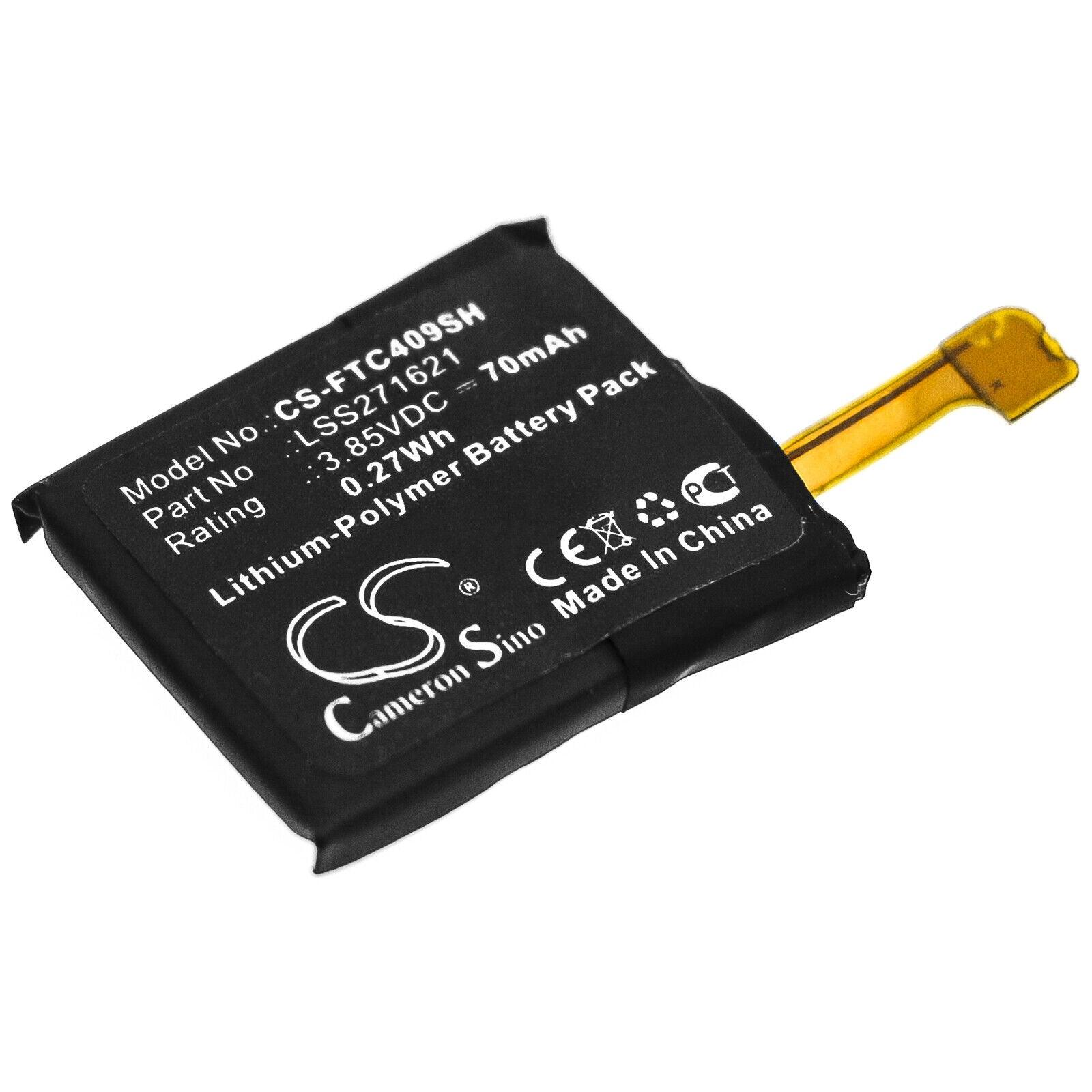 Replacement LSS271621 Battery for Fitbit Charge 3 Smart Watch FB409 - Office Catch