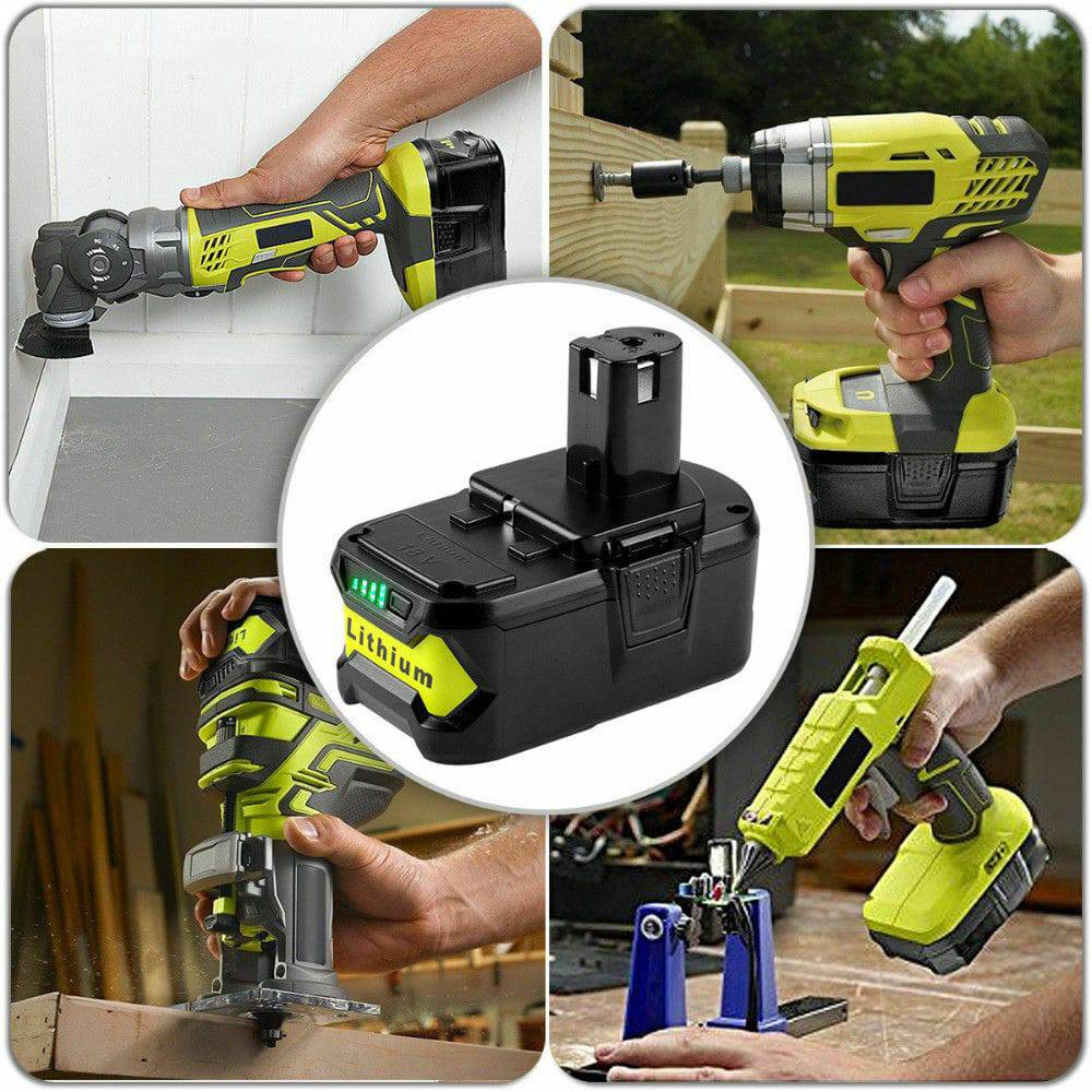 Ryobi One+ Plus Compatible Battery P108 RB18L50 P104 P780 RB18L40 | 18V 6AH - Office Catch