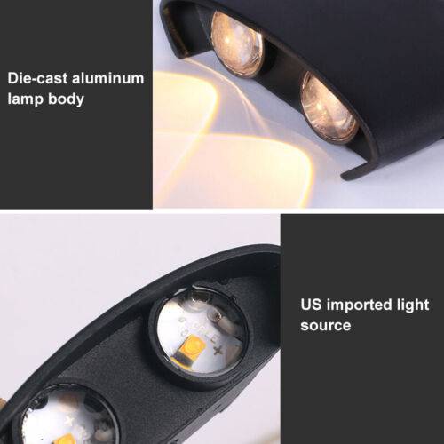 Stylish LED Wall Light Waterproof Indoor Outdoor Stair Corridor Lamp Exterior Lights - Office Catch