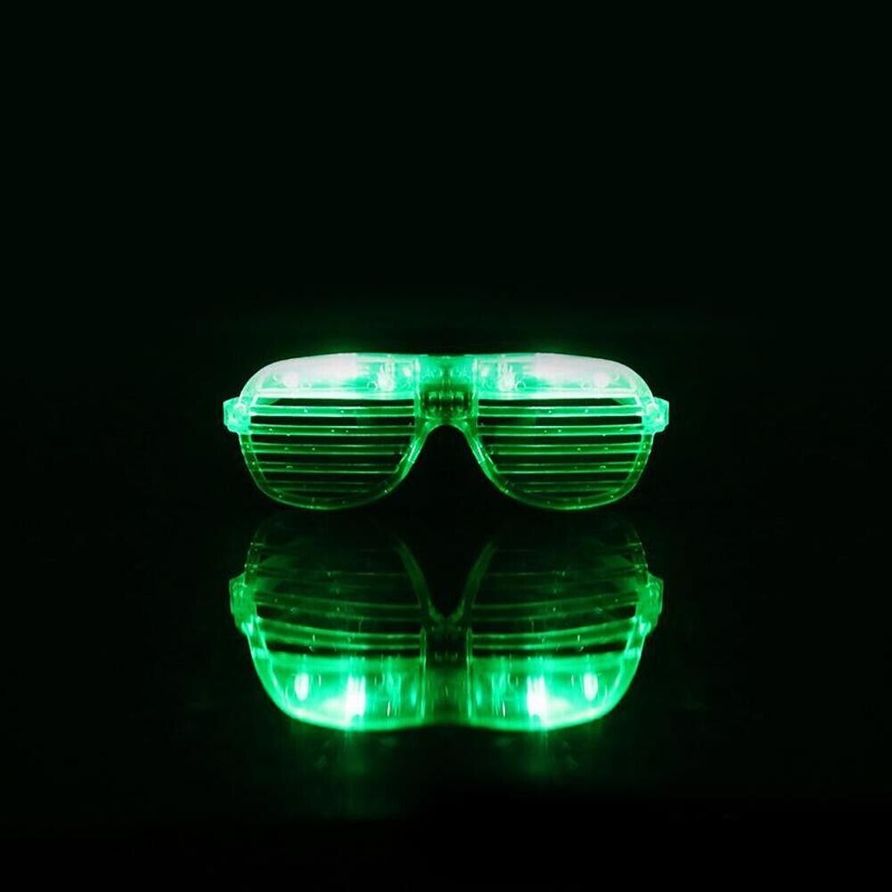 Sunglasses LED Glasses Glow In Light Up Shades The Dark Party - Office Catch