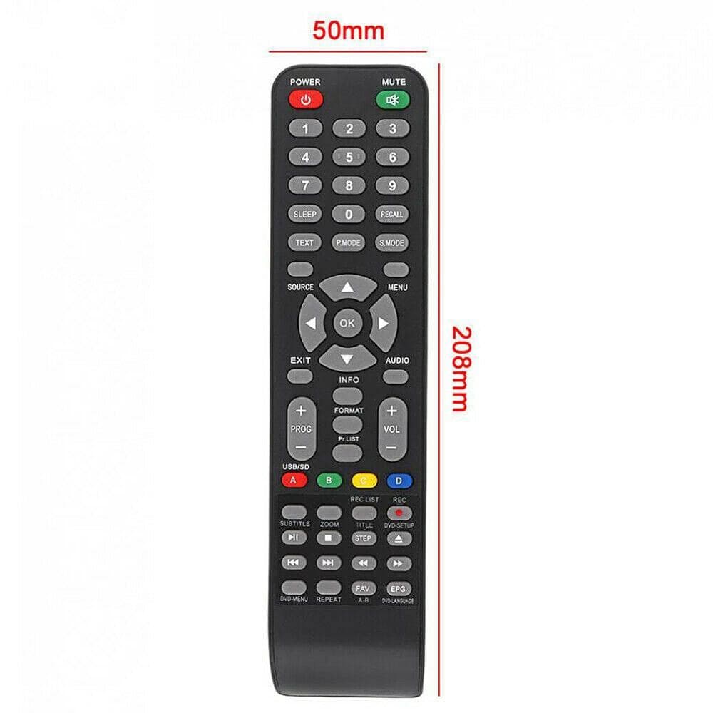 TV Remote Control ompatible For VIVO & Viano LCD LED COMBO (with DVD) TV - Office Catch