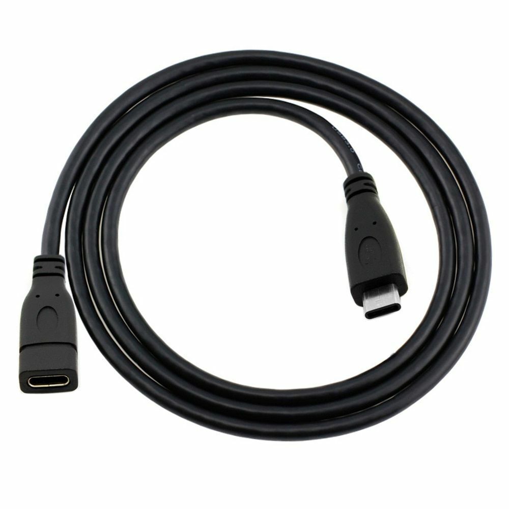 USB 3.1 Type-C Male TO Female Cord USB-C Lead Adapter - Office Catch