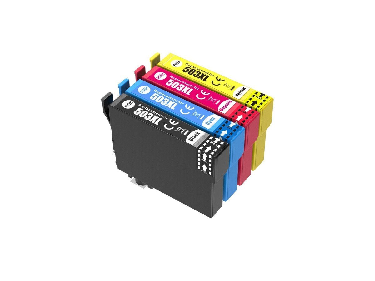 Four-pack of compatible Epson 503XL high-yield ink cartridges