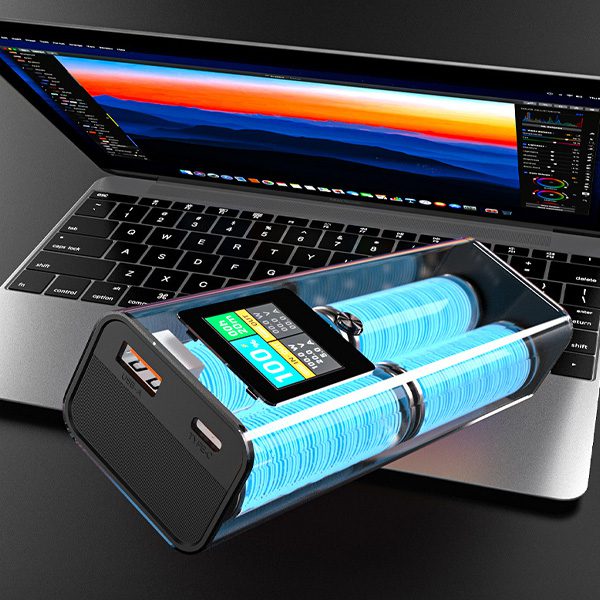 100W Power Bank 20,000mAh Capacity | For Phones, Laptops, iPads | USB-C Fast Charging Portable Charger - Office Catch