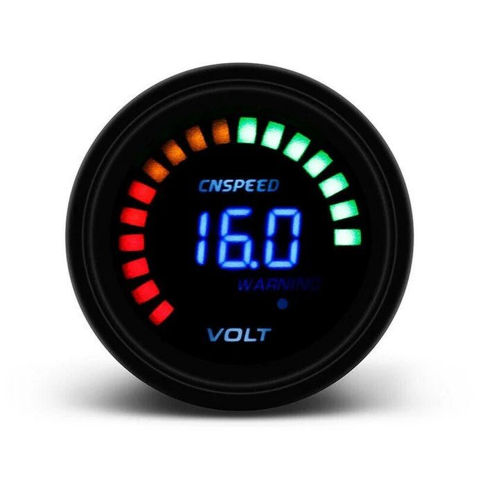 12V Universal LED Digital Voltmeter Panel Monitor Voltage - Office Catch