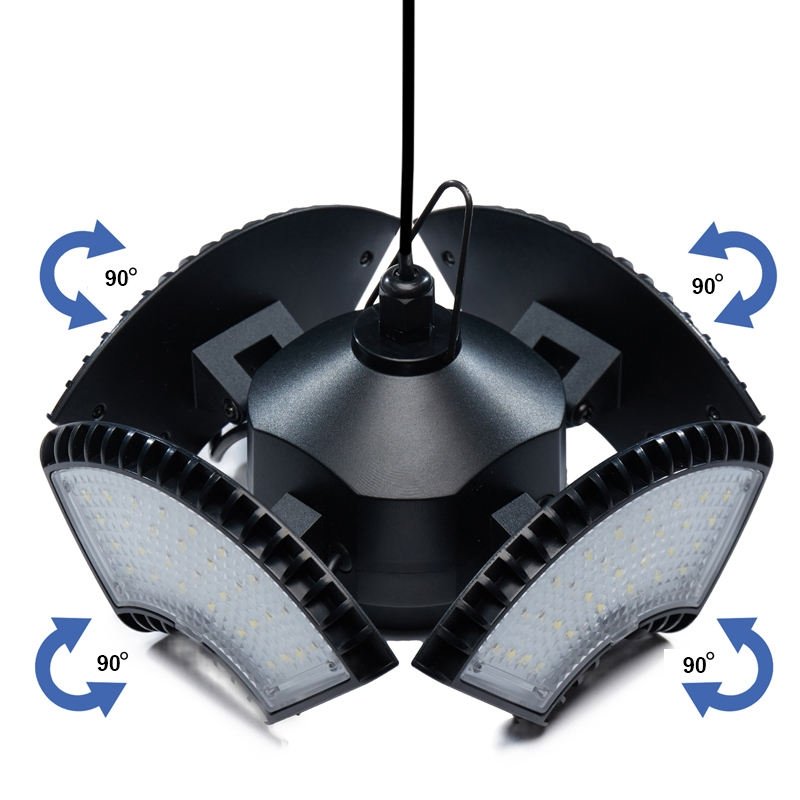 Solar Powered Ceiling Hanging Garage lamp | 136 LED