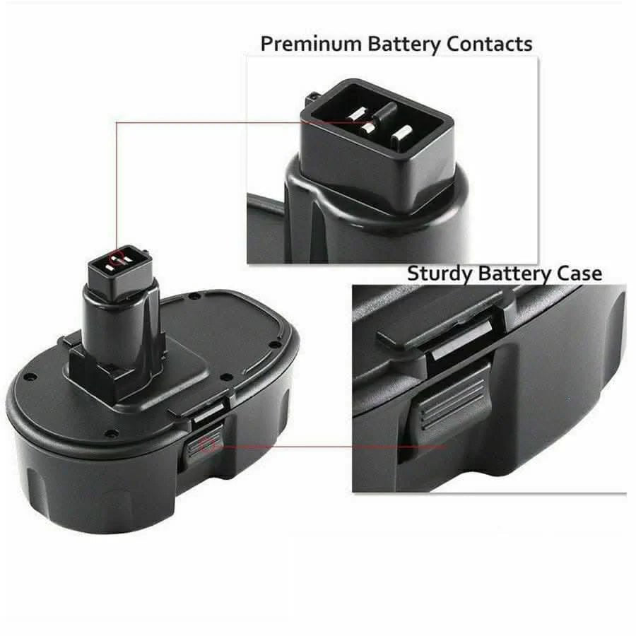 18V 3.6Ah Ni - MH Battery Compatible with DeWalt DC9096 XRP | Replacement for DE9095, DE9096, DW9096, DE9503 - Office Catch