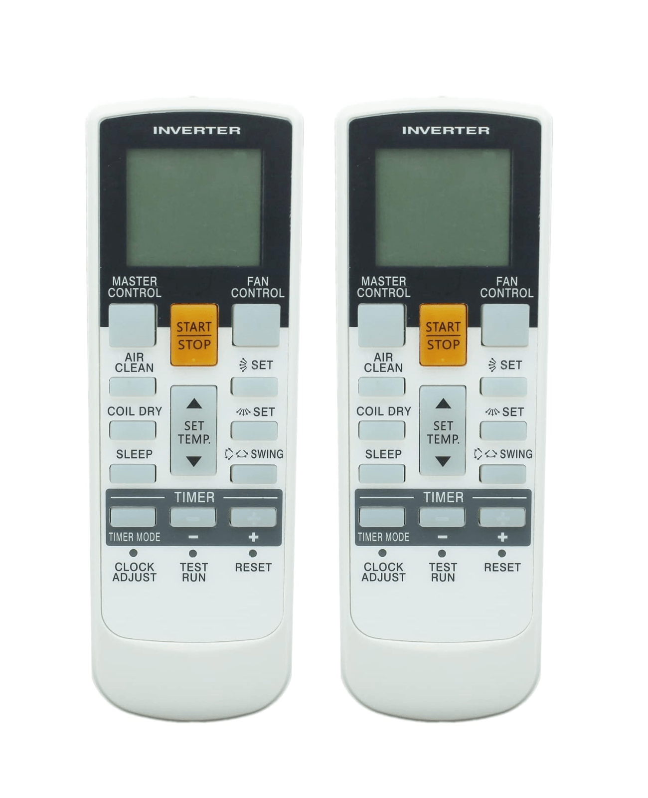 2 - Pack AR - RY12 Replacement Remote Controls – Compatible with Fujitsu Air Conditioners (AR - RY3, AR - RY5, AR - RY13, RY4, RY11, ASTA18LCC, ASTA24LFC, AR - RAD1E, AR - RAC1C, AR - RAE1E, AR - RAC2E) - Office Catch