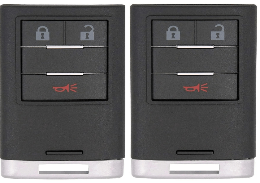 [2 Pack] Holden Captiva 7 Key Shell Replacement – Fits CG7 Series 1 (2014 Onwards) | Aftermarket Remote Case with B106 Blade - Office Catch