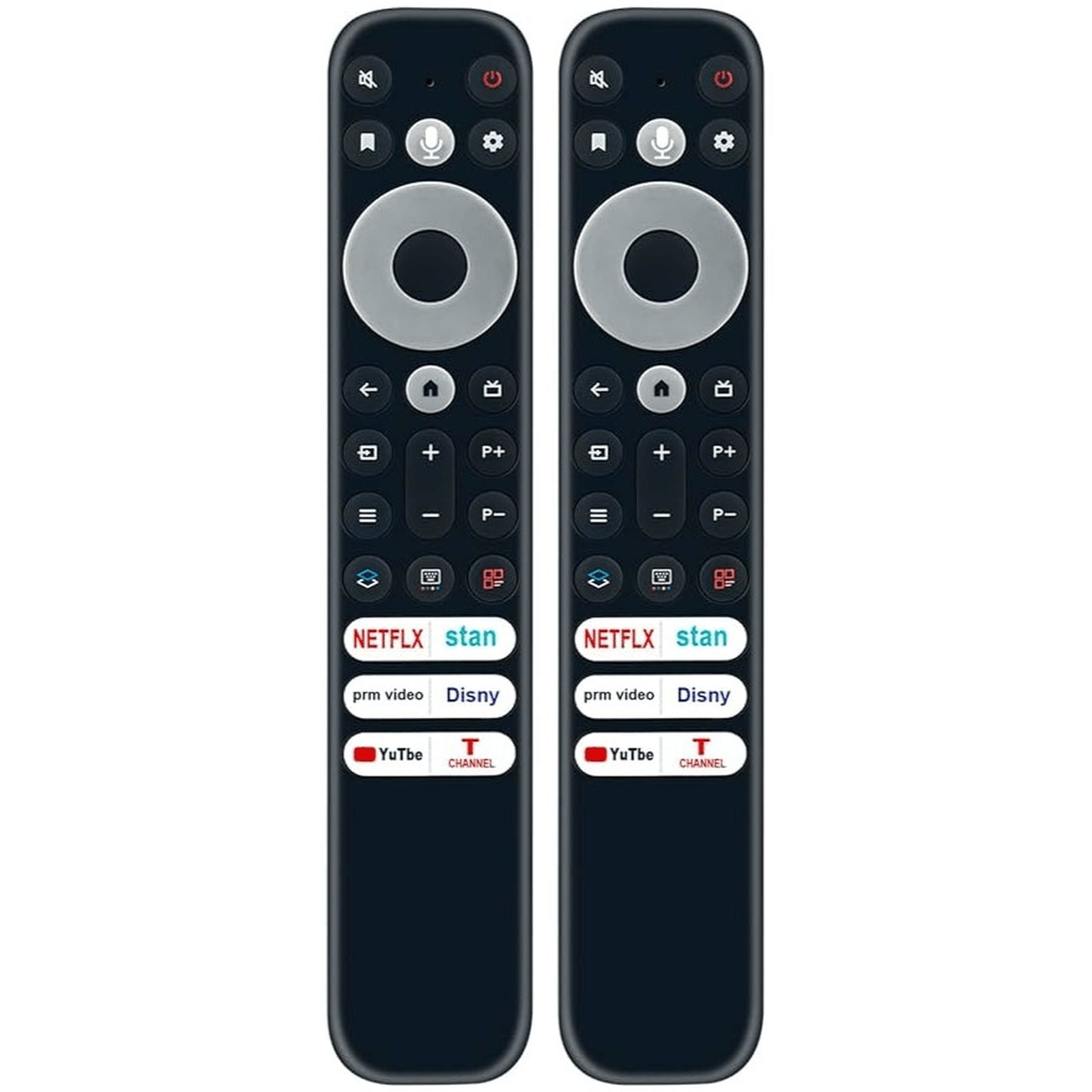 [2 Pack] Replacement RC902V FAR1 Voice Remote Control for TCL 4K/8K Smart TVs (C835, C635, P735, X925, C735 Series) - Office Catch