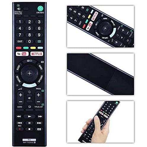 [2 Pack] Replacement RMT - TX300E (RMTTX300E) TV Remote Control Compatible with Sony BRAVIA Models: KDL32W660E, KDL40W660E, KDL49W660E, KD43X7000E, KD49X7000E, KD55X7000E - Office Catch