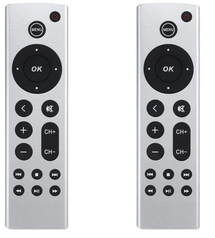 [2 Pack] Universal Replacement Remote for Apple TV – Compatible with Multi - Generation Models - Office Catch