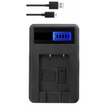 2x EN - EL19 1200mAh Batteries + LCD USB Charger for Nikon CoolPix S100, S3100, S3500, S2500 - Office Catch