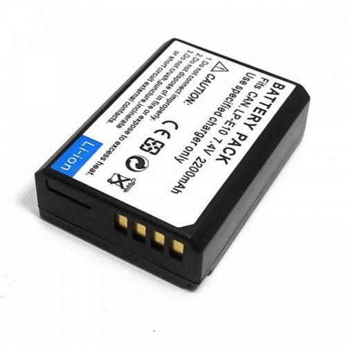 2x LP - E10 Batteries + LCD Dual Charger for Canon EOS 1500D, 1300D, 1200D, 1100D, Kiss X50, 3000D – Replacement Camera Power Pack - Office Catch