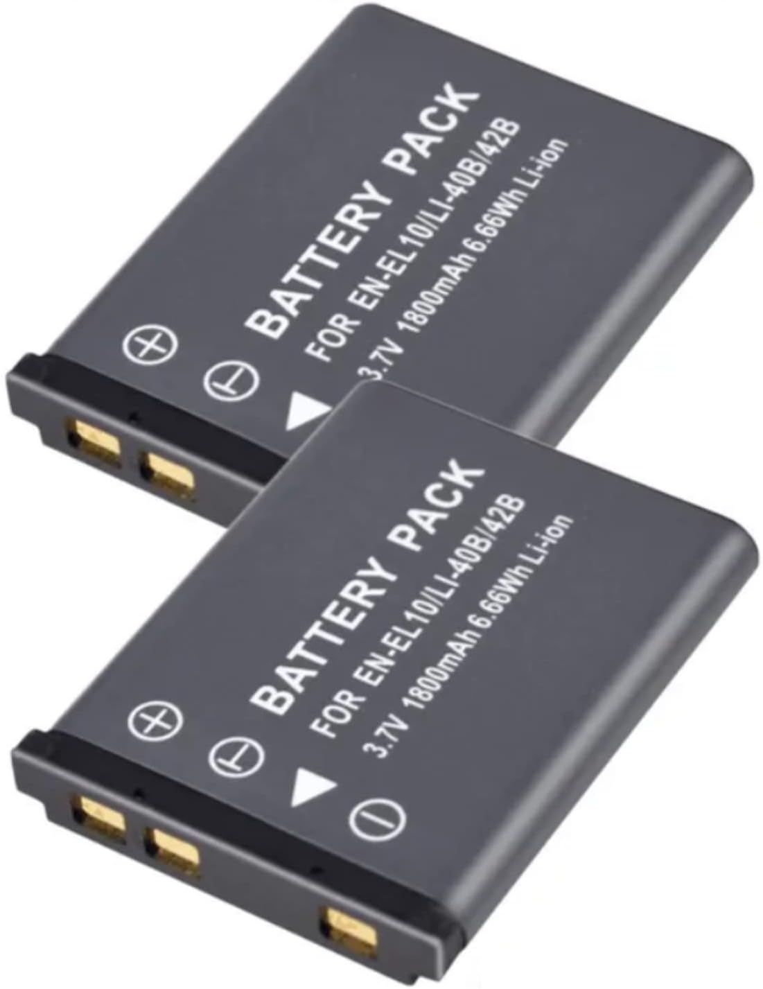 2x Packs Li - 40B Li - 42B Replacement Battery Compatible with Olympus Stylus 1050 850 795 790 770 720 725 SW FE - 330 FE - 280 FE - 220 FE - 230 FE - 340 FE - 360 FE - 4030 TG - 310 VR - 310 NP - 45 - Office Catch