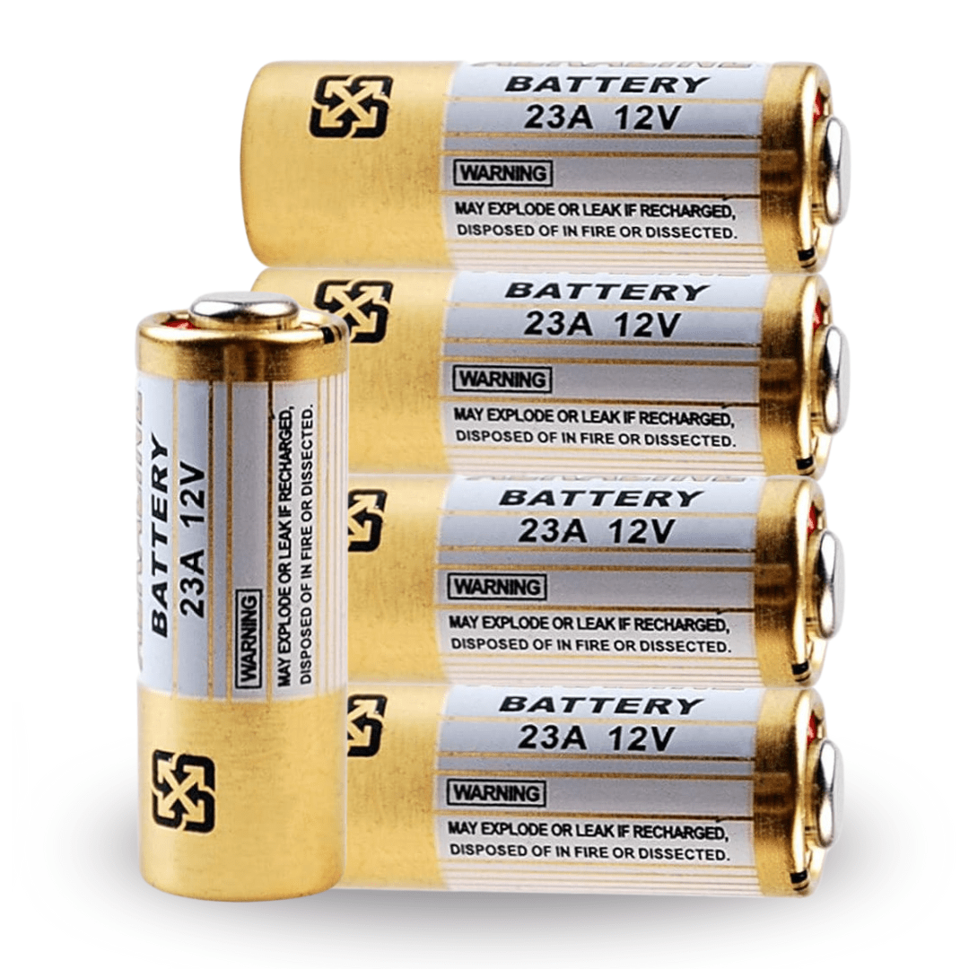5 x A23/23A/8LR932 12V Powercell Alkaline Battery Batteries for Alarm/Remote - Office Catch