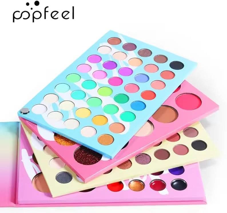 TAVICE All-in-One Makeup Palette Set Highly Pigmented Glitter & Matte Eyeshadow, Blush, Lip Gloss & Concealer Cosmetic Palette