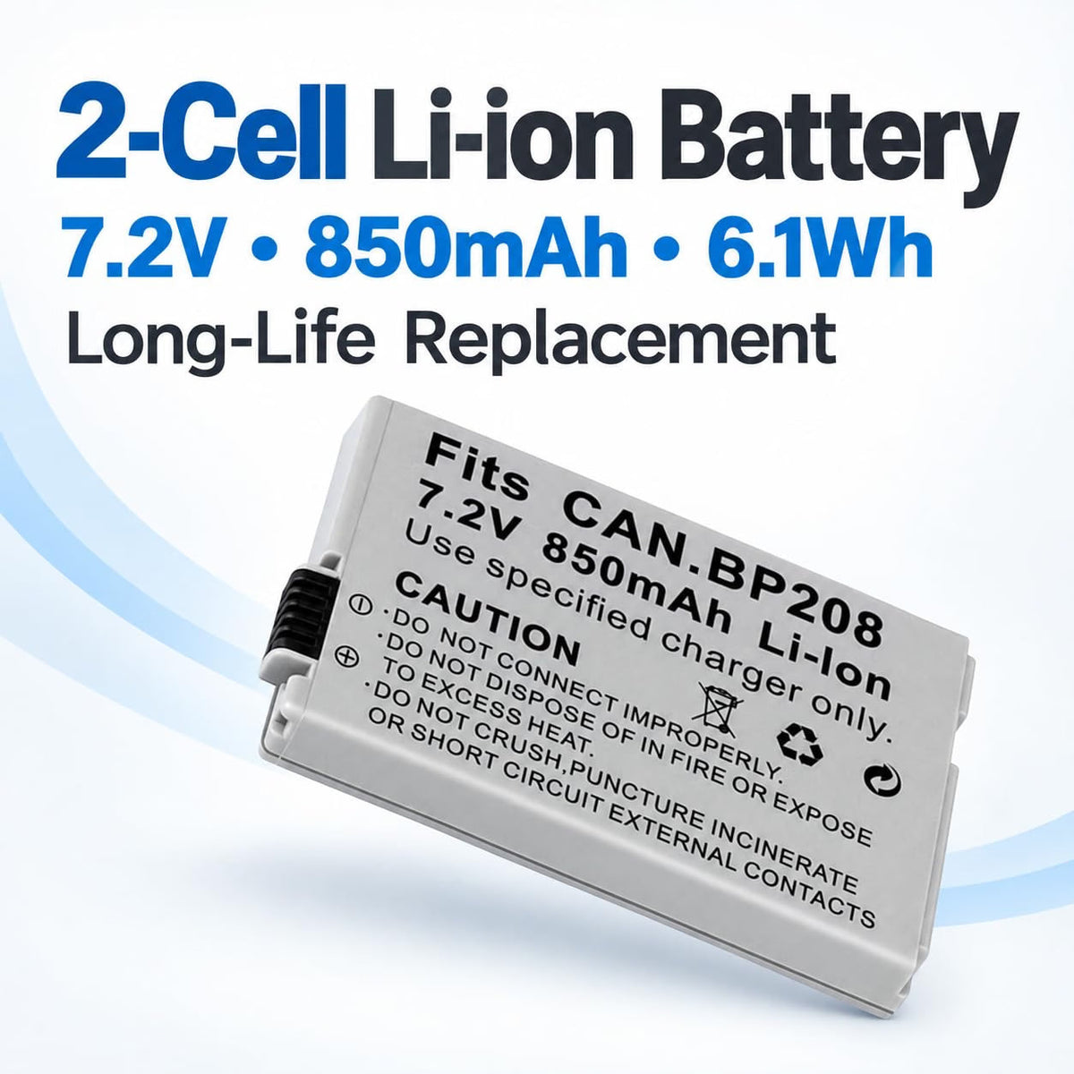 TAVICE Replacement Battery Compatible with Canon DC19 Camcorder